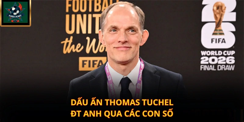 Dấu ấn Thomas Tuchel ĐT Anh qua các con số